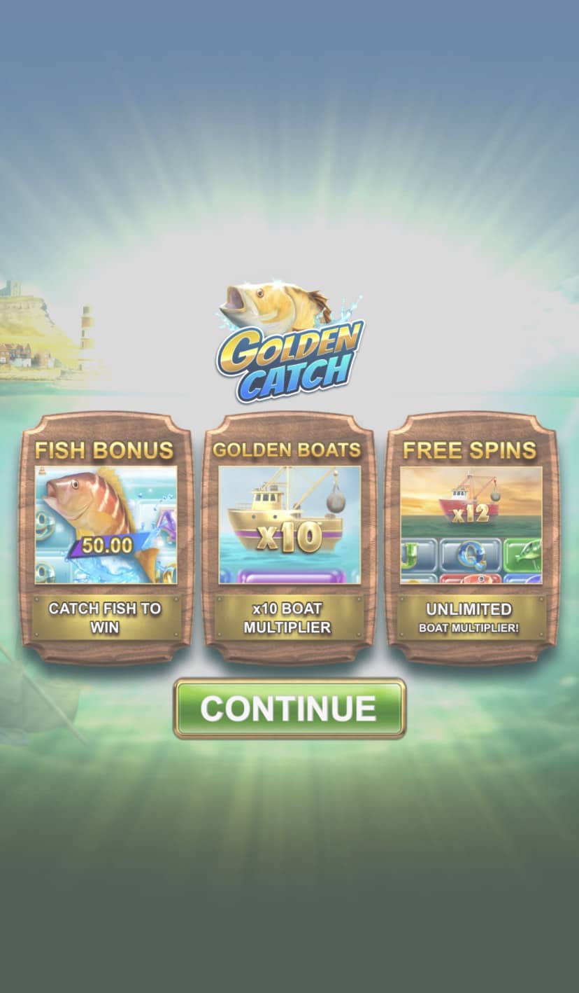 Golden Catch Bonus Game
